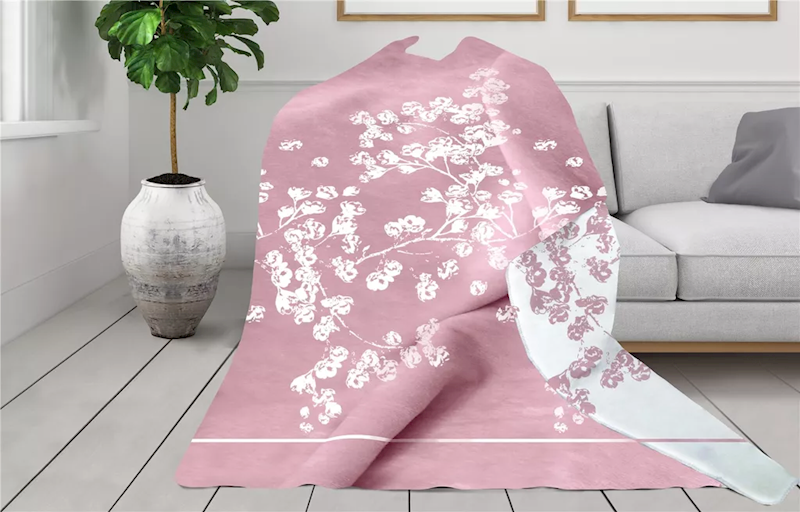 Koc GRENO Glamour 150x200 Kyoto Róż