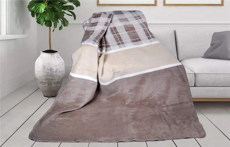 Koc GRENO Glamour 150x200 Bawaria Sephia