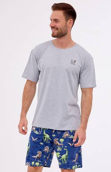 Piżama Cornette męska Dinosaur 2 XL