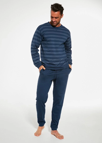 Piżama Cornette męska Loose 11 Jeans L