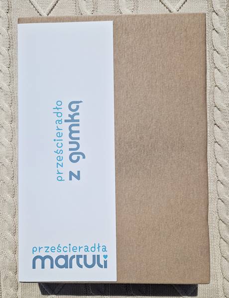 Prześcieradło Martuli Jersey 200x220 25 cappucino