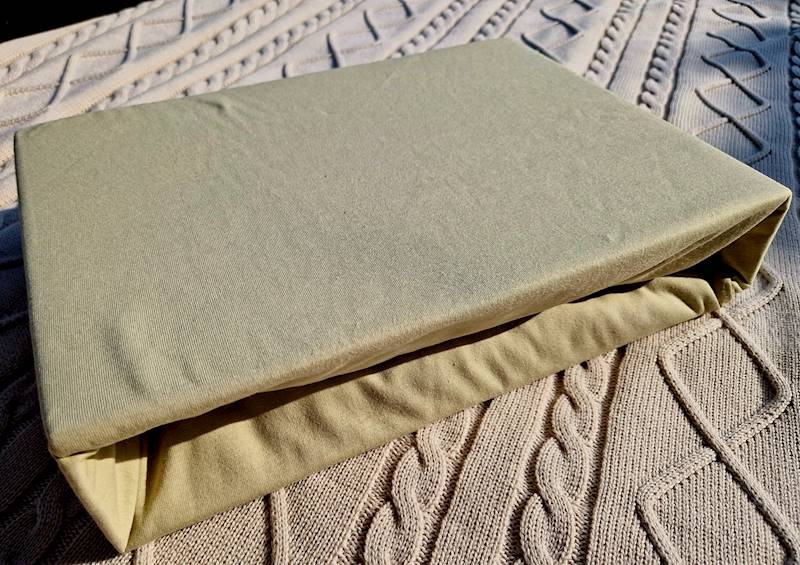 Prześcieradło Martuli Jersey 200x220 41 zieleń pastelowa