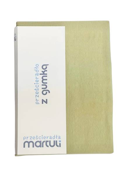 Prześcieradło Martuli Jersey 140x200 41 zieleń pastelowa