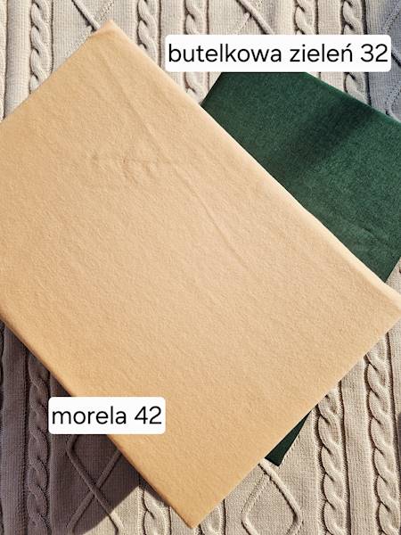 Prześcieradło Martuli Jersey 100x200 42 morela woland