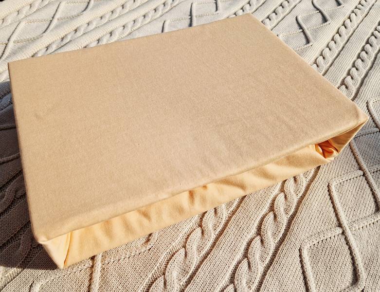 Prześcieradło Martuli Jersey 100x200 42 morela woland