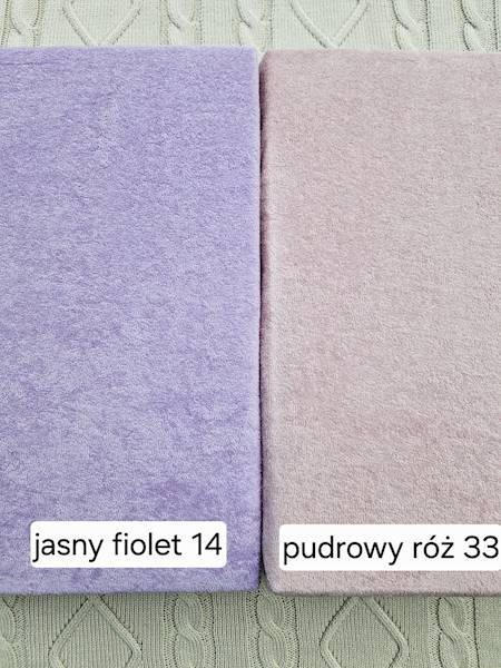 Prześcieradło Martuli Frotte 120x200 33 pudrowy róż