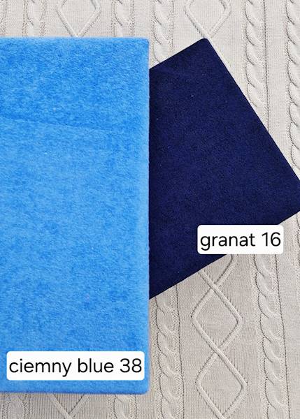 Prześcieradło Martuli Frotte 120x200 38 ciemny blue