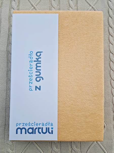 Prześcieradło Martuli Frotte 100x200 42 morela woland