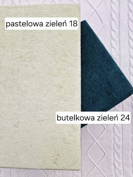 Prześcieradło Martuli Frotte 100x200 18 zieleń pastelowa