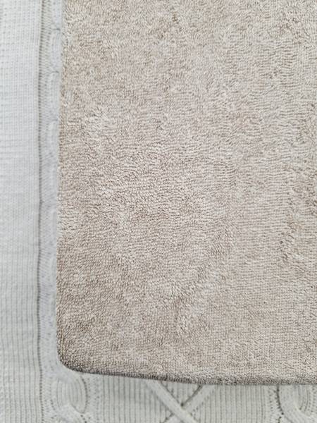 Prześcieradło Martuli Frotte 100x200 25 cappucino