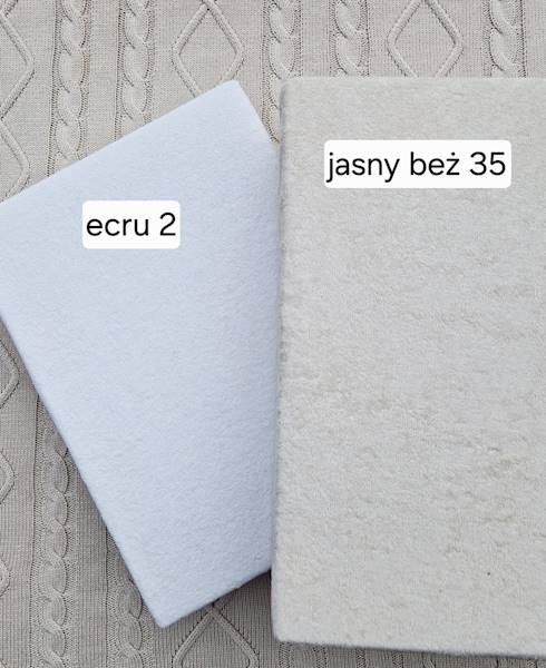 Prześcieradło Martuli Frotte 100x200 35 jasny beż