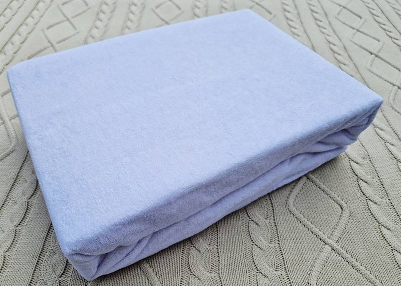 Prześcieradło Martuli Frotte 200x220 1 biały