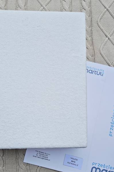 Prześcieradło Martuli Frotte 200x220 2 ecru