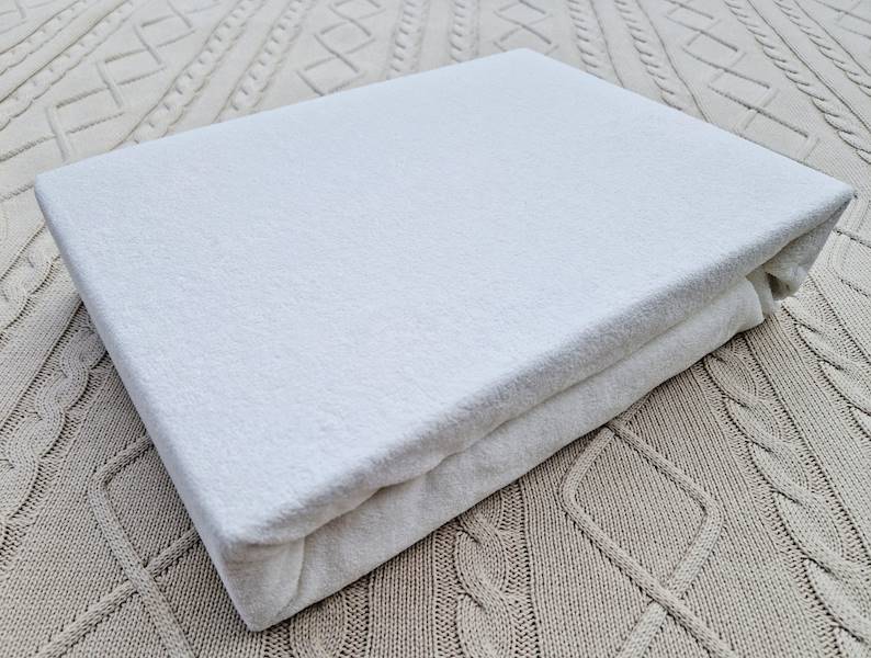 Prześcieradło Martuli Frotte 200x220 2 ecru