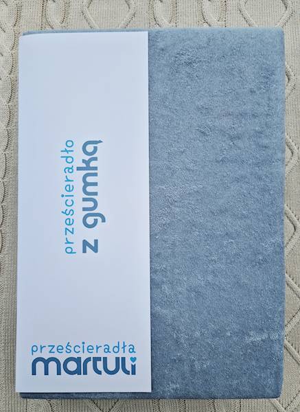 Prześcieradło Martuli Frotte 180x200 29 gołębi