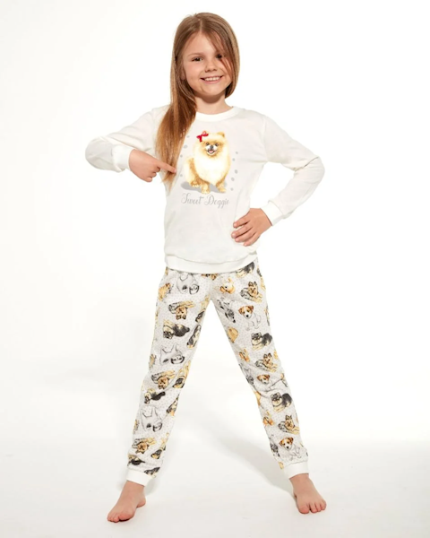 Piżama Cornette Girl Doggie 104 d