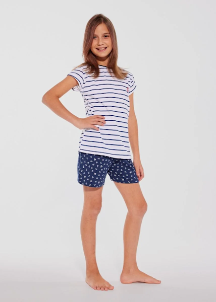 Piżama Cornette Girl Marine 92 k