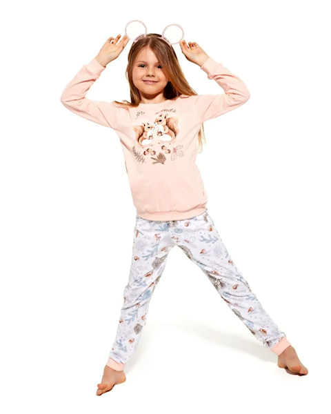 Piżama Cornette Girl Squirrel 128 d