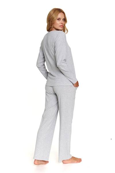 Piżama Dr Nap damska PM.7164 grey XXXL