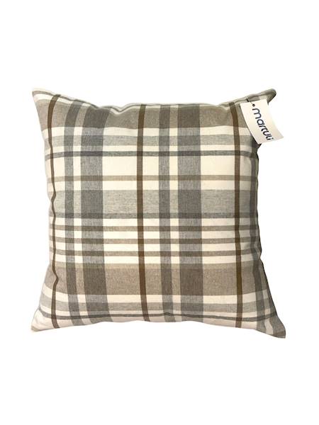 Poszewka Martuli 08 45x45 krata beż-beż