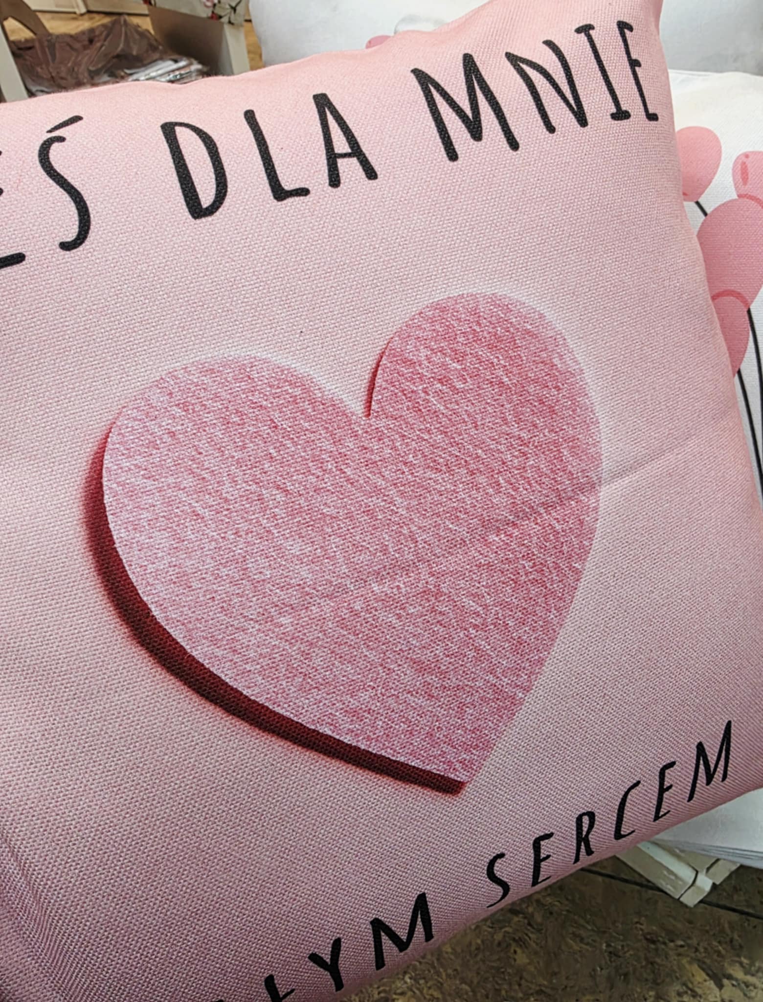 Poszewka Martuli 16 40x40 Całym sercem