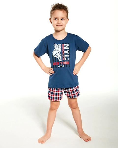 Piżama Cornette Boy Tiger 128 k