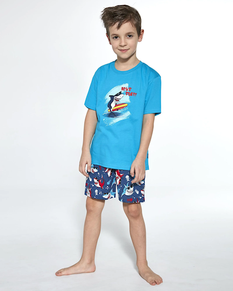 Piżama Cornette Boy Shark 92 k