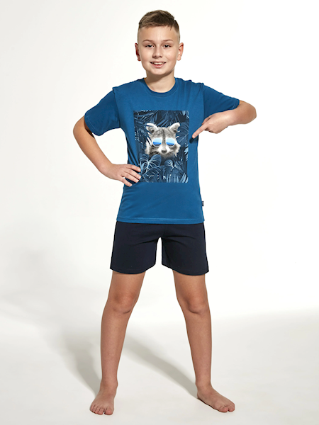 Piżama Cornette Boy Raccon 140 k