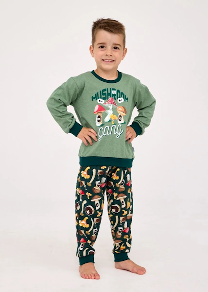 Piżama Cornette Boy Gang zielony 128 d