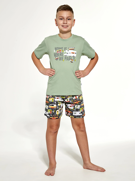 Piżama Cornette Boy Camper 116 k