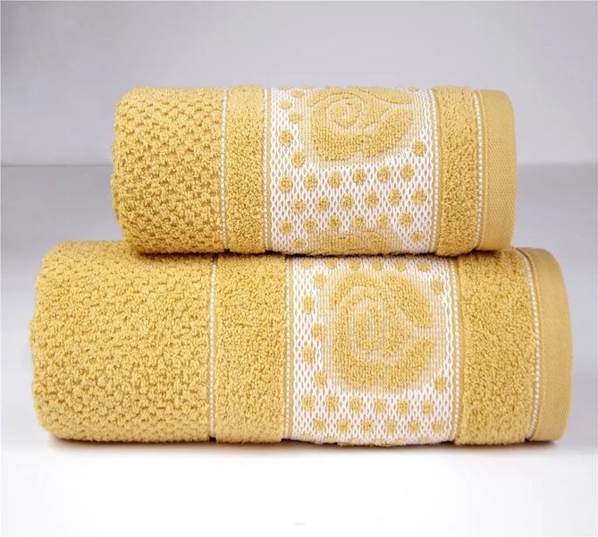 Ręcznik Greno Dotti 50x90 Honey wall miodowy