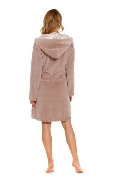 Szlafrok Damski Dr nap SWO.1008 beige L