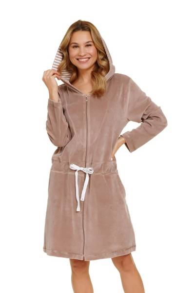 Szlafrok Damski Dr nap SWO.1008 beige XL