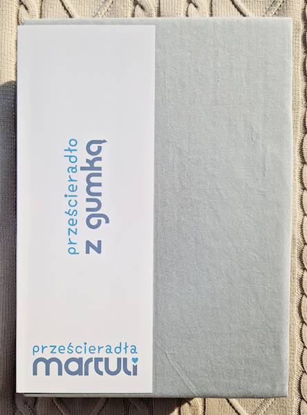 Prześcieradło Martuli Jersey 120x200 29 gołębi