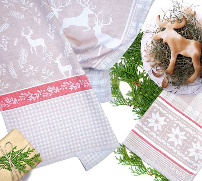 Zestaw ścierek GRENO Exclusive 3szt Last Xmas