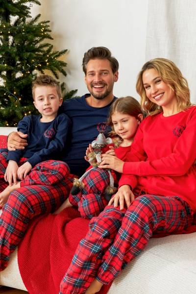 Piżama Dr Nap męska  PMB.7128 navy blue L