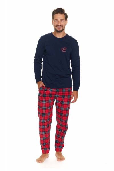 Piżama Dr Nap męska  PMB.7128 navy blue L