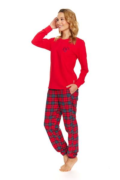 Piżama Dr Nap damska PM.7127 red S