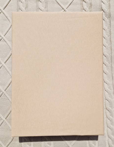 Prześcieradło Martuli Jersey 90x200 ivory
