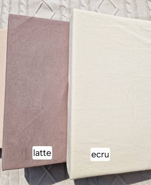Prześcieradło Martuli Jersey 90x200 latte