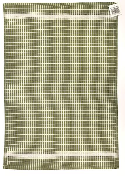 Ścierka MARTULI 50x70 Grid oliwka 1