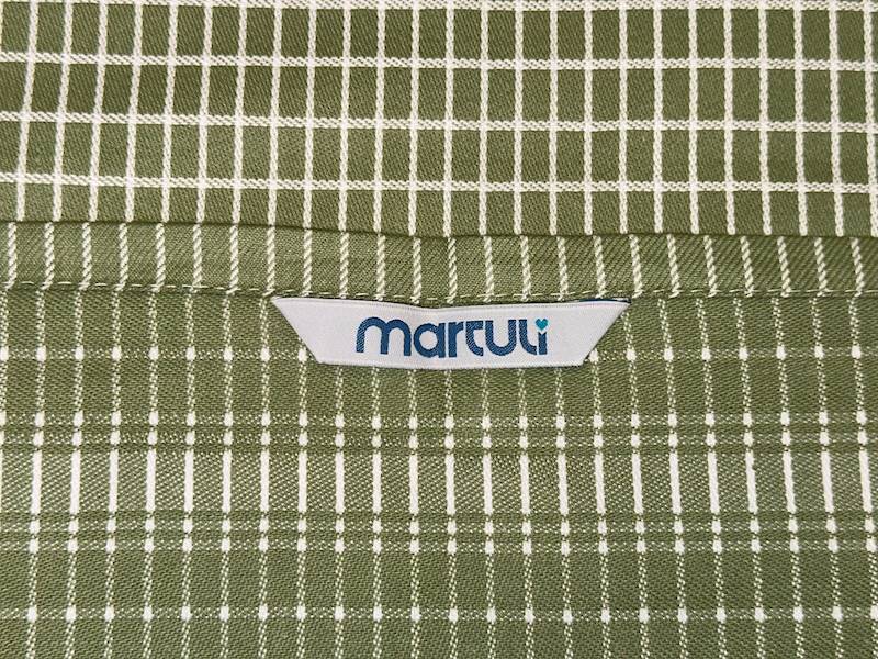 Ścierka MARTULI 50x70 Grid oliwka 1