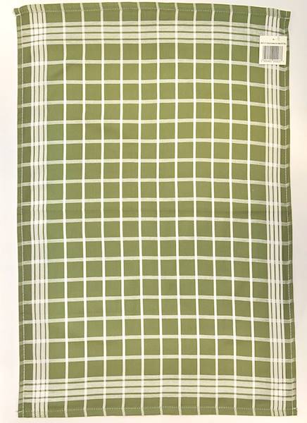 Ścierka MARTULI 50x70 Grid oliwka 2