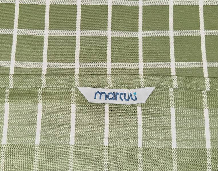 Ścierka MARTULI 50x70 Grid oliwka 2