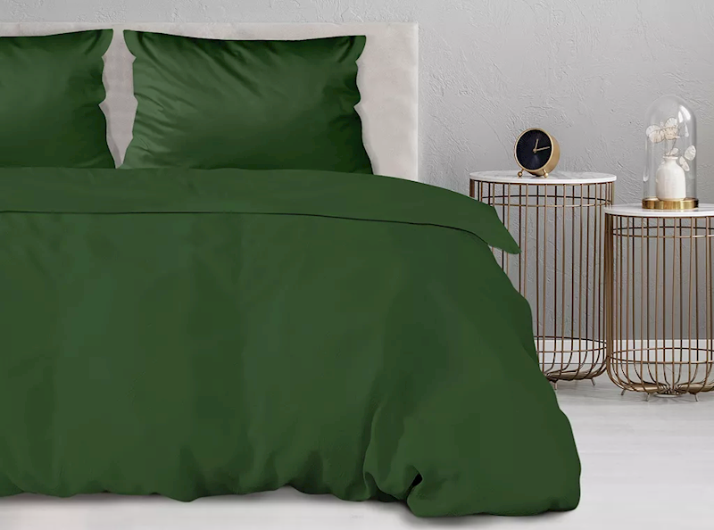 Pościel Greno jednobarwna 160x200 MODERN GREEN