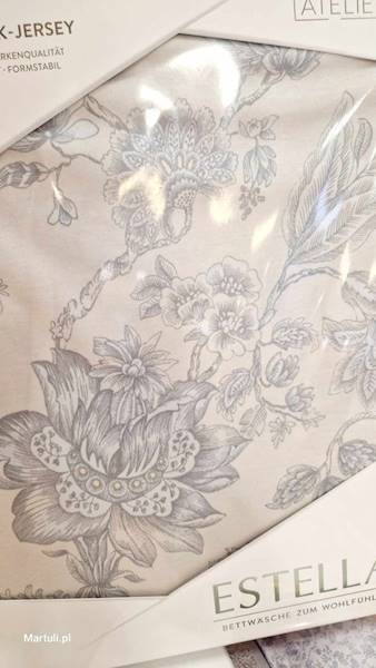 Pościel Estella Jersey 155x200 Valeria 295 taupe