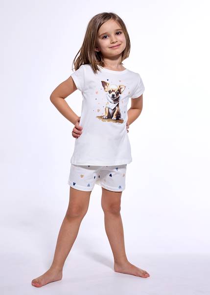 Piżama Cornette Girl Chihuahua 116 k