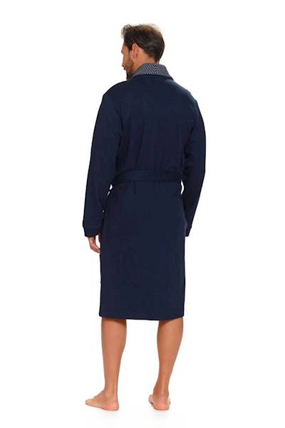 Szlafrok Męski Dr.NAP SMW.5283 XXL navy blue