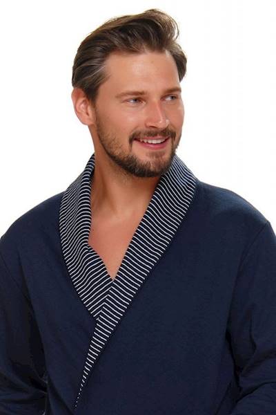 Szlafrok Męski Dr.NAP SMW.5283 XXL navy blue