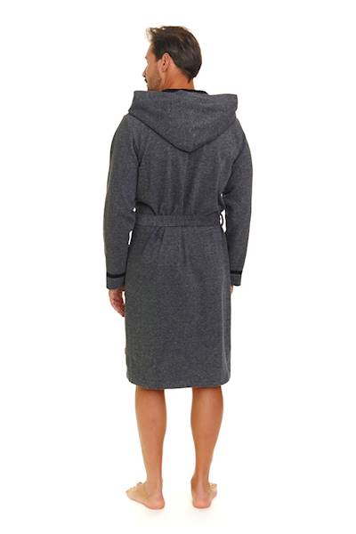 Szlafrok Męski Dr.NAP SMS.7141 Twill M